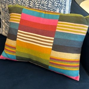 St. Frank rainbow pillow